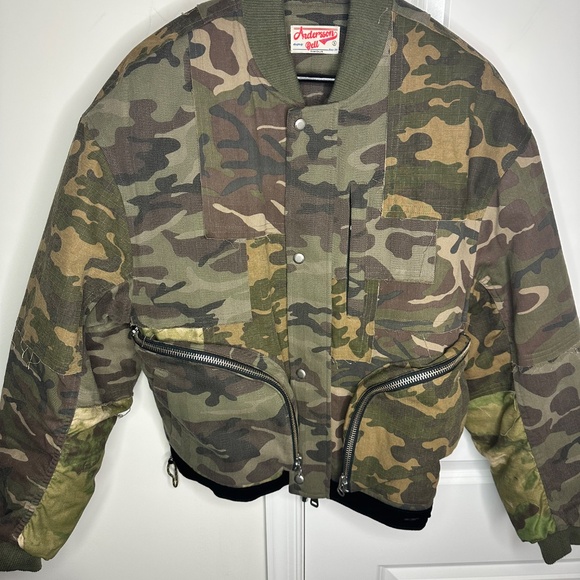 Andersson Bell Khaki Patched Camo Jacket - Picture 5 of 9